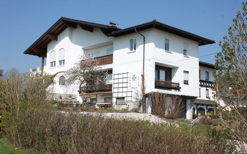 Die Pension Rosengarten von außen...