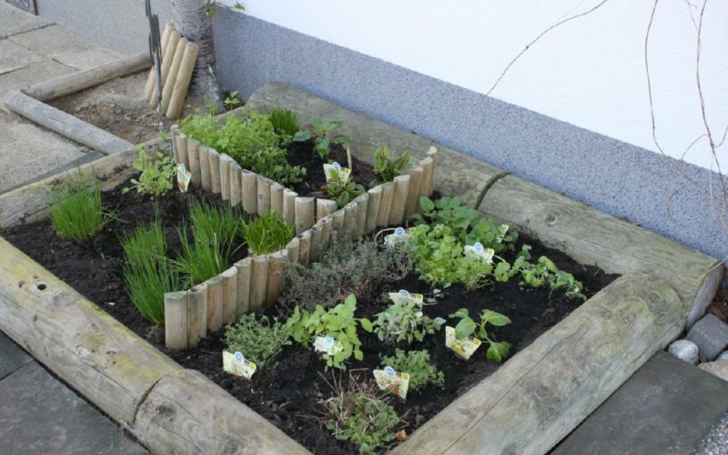 Der Garten der Pension Rosengarten in Franking am Holzöstersee - ein Einöd für die Ruhe!