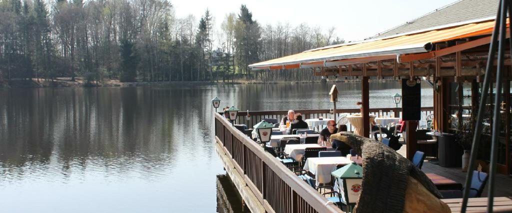 Ein Spaziergang um den Holzöstersee in Franking, Oberösterreich. Genießen Sie Ihren Urlaub in der Pension Rosengarten!