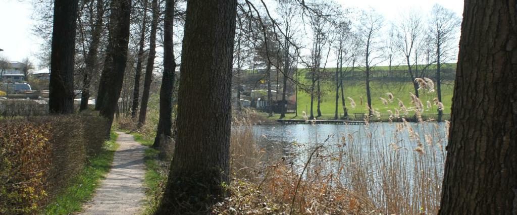 Ein Spaziergang um den Holzöstersee in Franking, Oberösterreich. Genießen Sie Ihren Urlaub in der Pension Rosengarten!